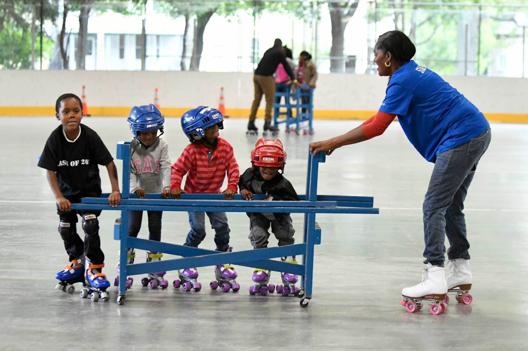 Marwayne Rink Swinburne Skating Rink opens