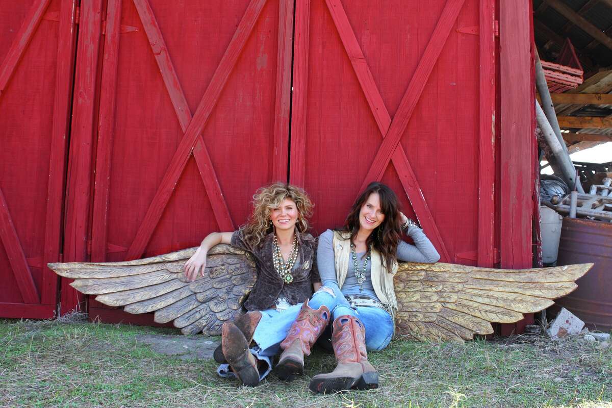 Sisters Amie Sikes, left, and Jolie Sikes﻿ have built an empire gussying up flea-market junk.