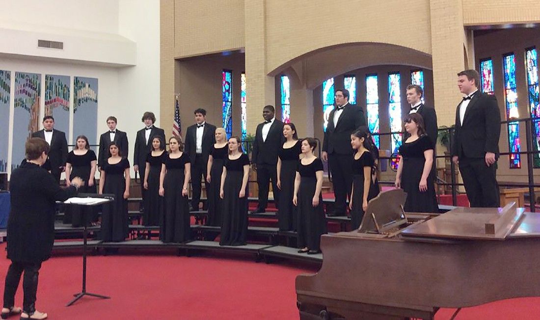 Six chamber choirs earn high honors at Madrigal Competition