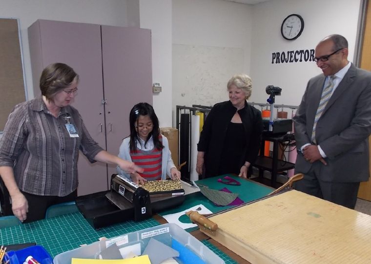 Winning essay earns Walker Station Elementary School student important