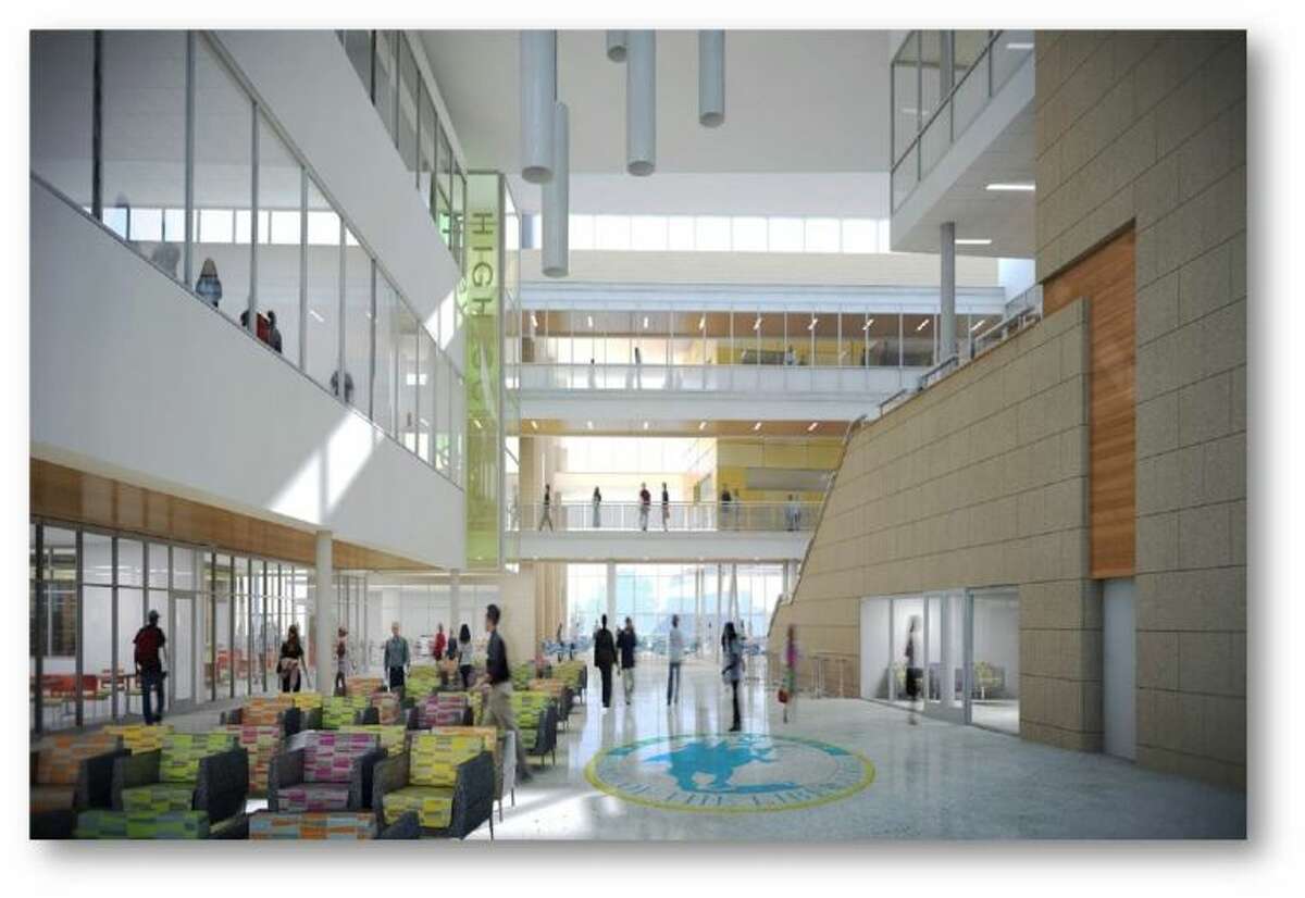 Architectural renderings for Shadow Creek High School provided by SHW Group.