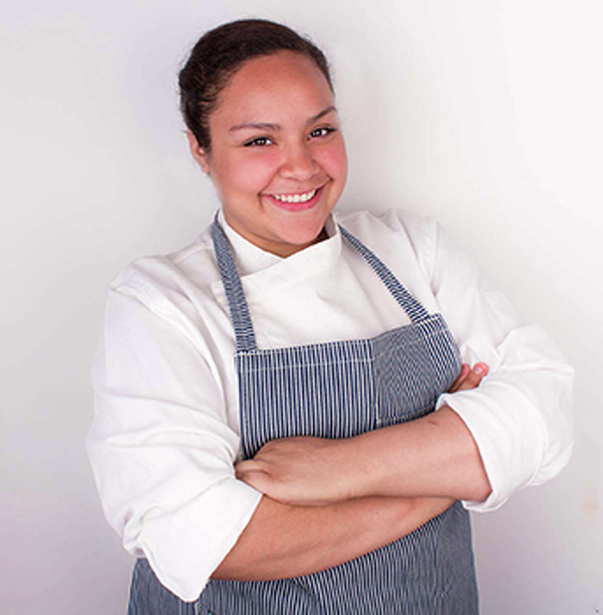 Cypress Ridge High School graduate Evelyn Garcia recently won an episode of the hit Food Network show, Chopped, that aired in February. (KitchenSurfing.com)