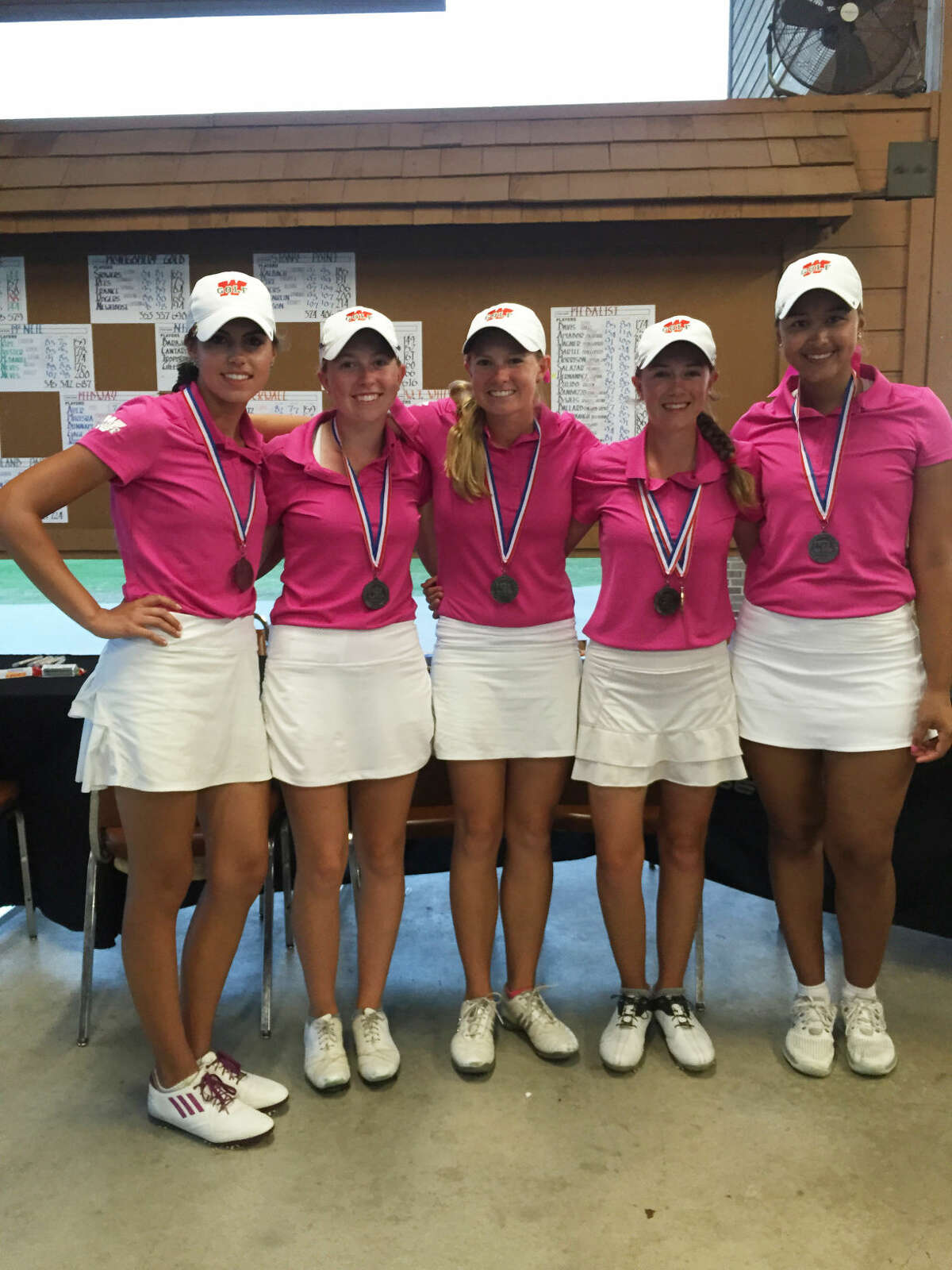 The Woodlands finished second at the Region II-6A girls golf tournament on Thursday in Waco.