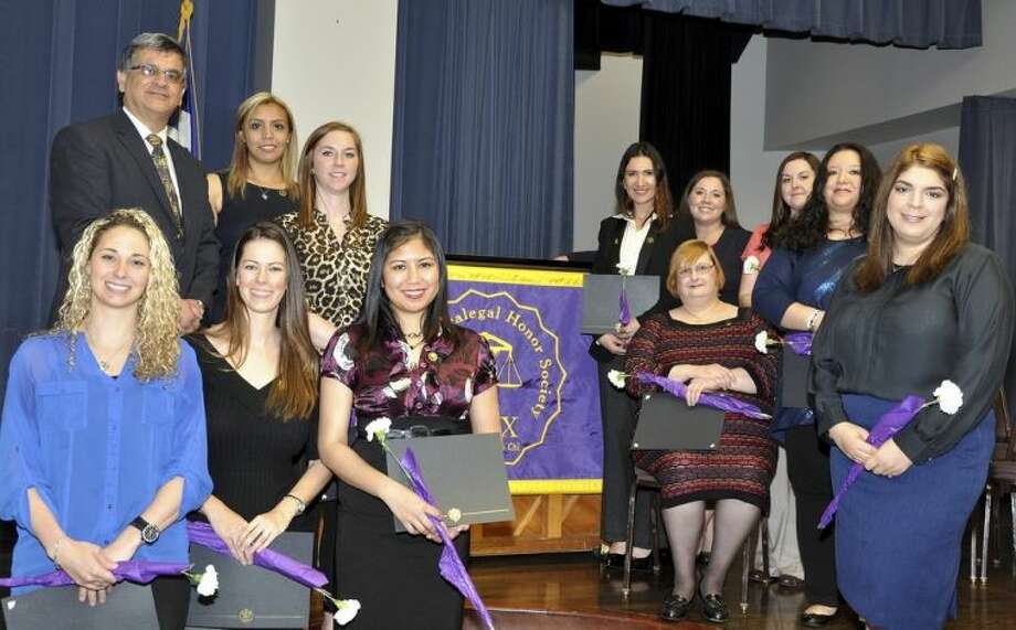Students inducted into LEX national paralegal honor society Houston