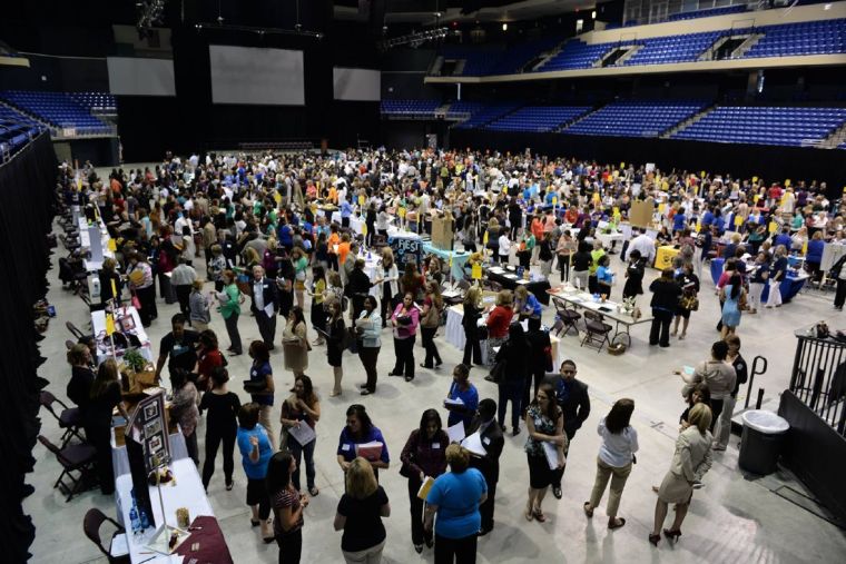 Inaugural CFISD Career Fair more than 1,200 visitors