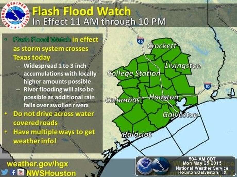 flash flood watch in effect until 10 p m houston chronicle flash flood watch in effect until 10 p m houston chronicle