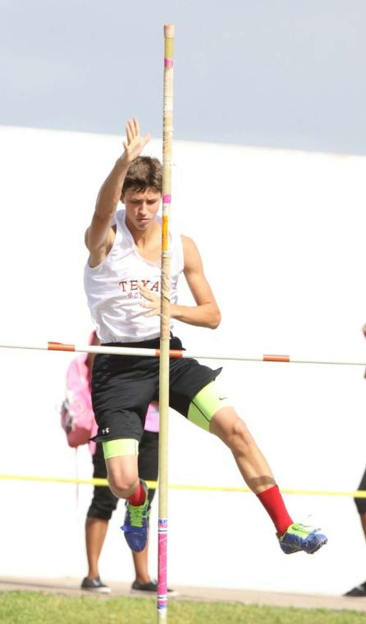 Area athletes competed for national championship berths at the Region 16 Junior Olympic Championships June 21 at Barnett Stadium. The final day included field events such as the pole vault.