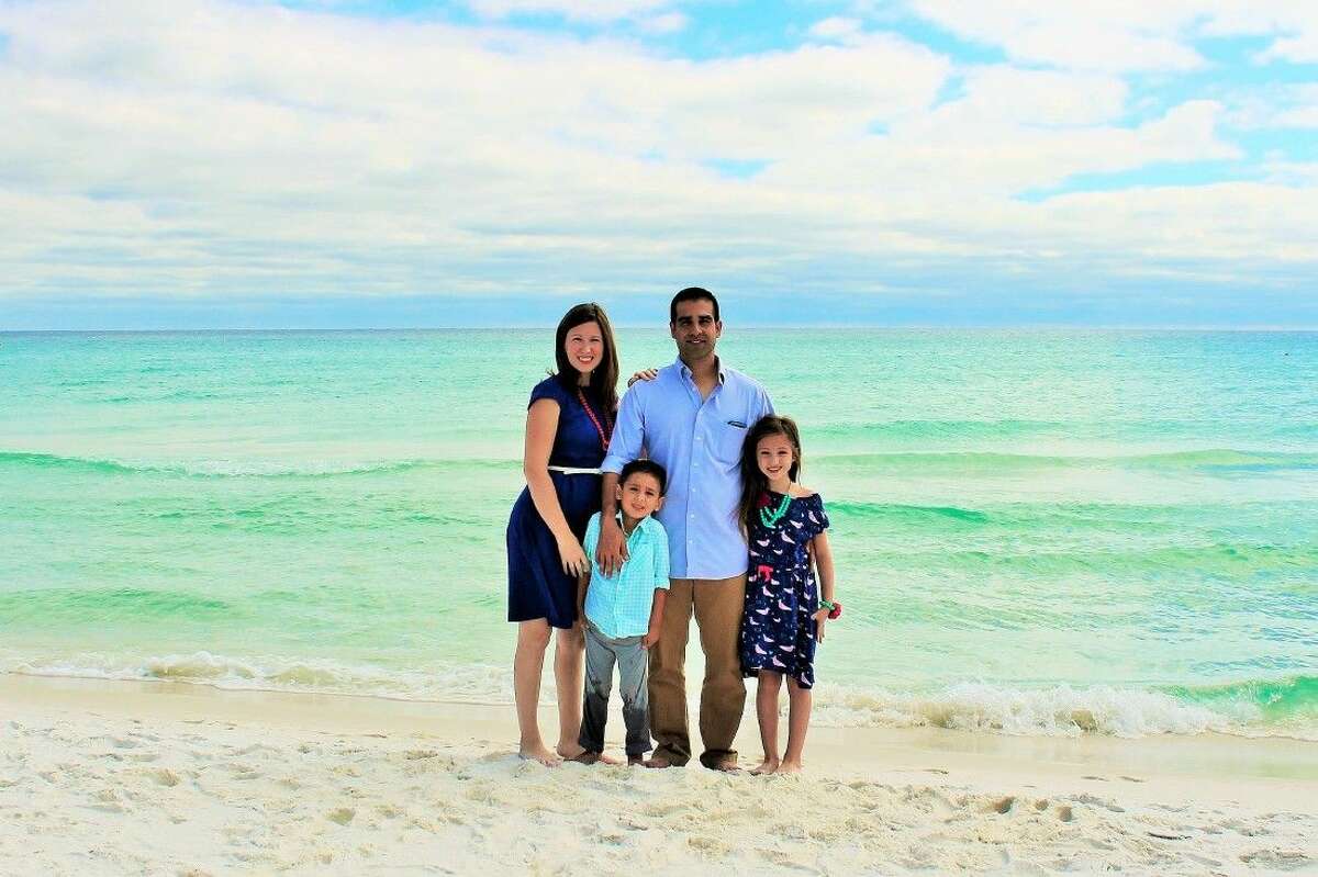 Bethany and Marcus Paterno with their children, Luke and Jillian, vacationed in Florida in September.