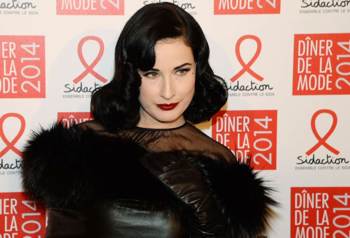 Burlesque star Dita Von Teese can’t stop, won’t stop