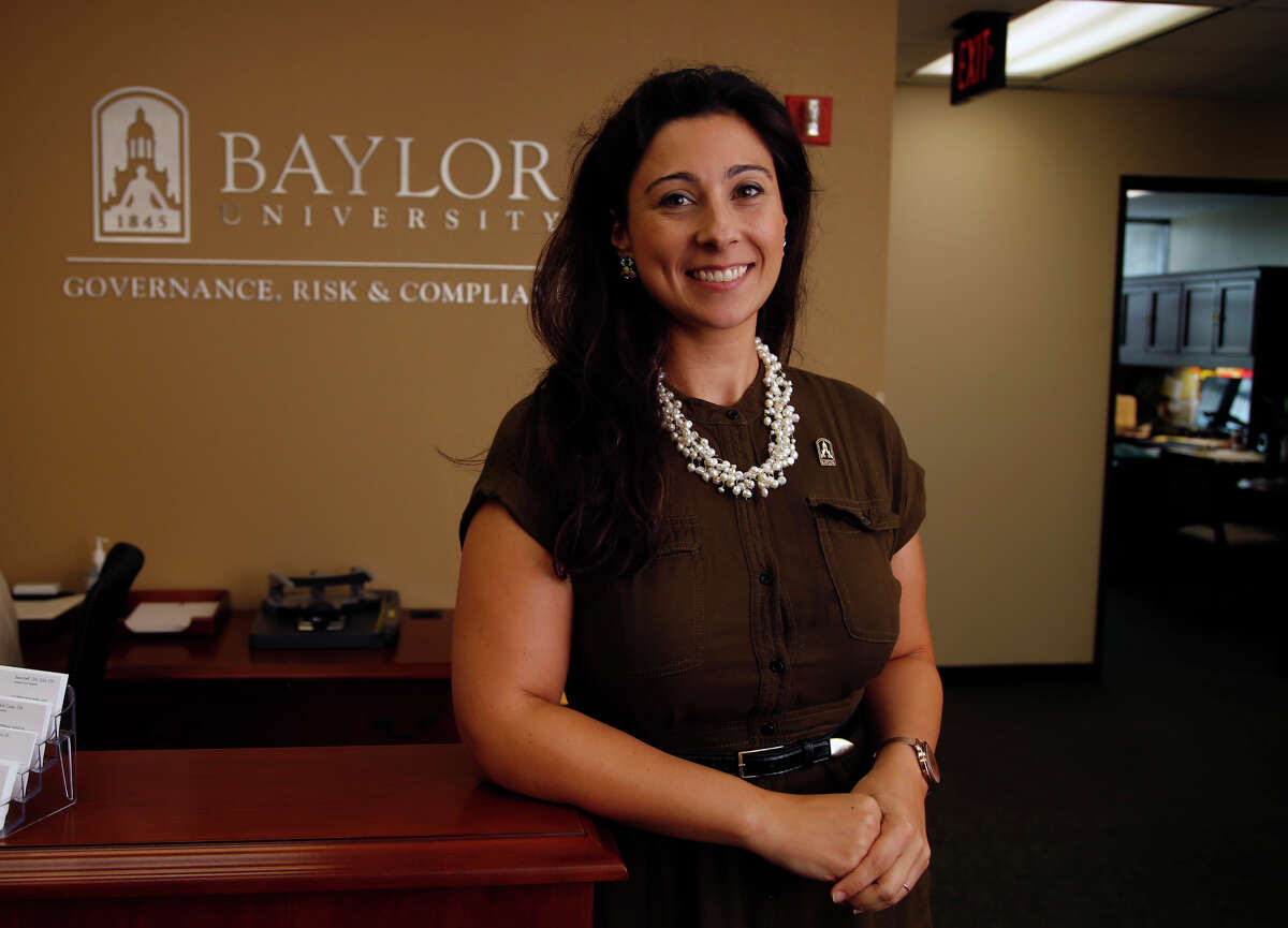 File, Baylor's Patty Crawford in her office, Sept. 4, 2015. (Rod Aydelotte/Waco Tribune Herald)