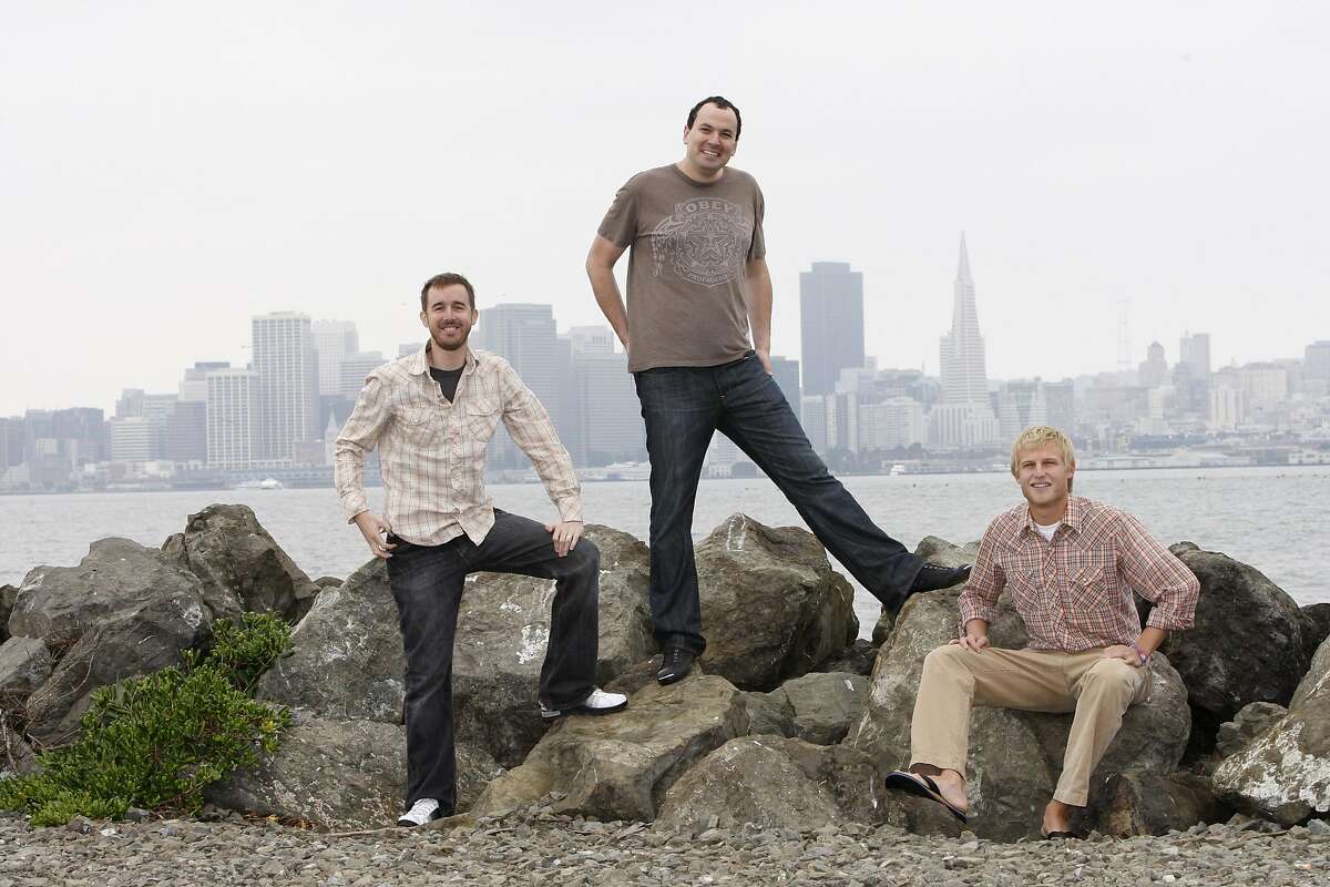 treasure_island_013_df.jpg (l to r) Allen Scott (cq), Jordan Kurland (cq) and Bryan Duquette will be producing the first rock concert ever to be held here on Treasure Island with this view of the San Francisco skyline. Photographed in Treasure Island on 9/7/07. Deanne Fitzmaurice / The Chronicle Ran on: 09-14-2007 Music returns to the bay for the first time in decades, thanks to (from left) Allen Scott, Jordan Kurland and Brian Duquette. Ran on: 09-14-2007 Music returns to the bay for the first time in decades, thanks to (from left) Allen Scott, Jordan Kurland and Bryan Duquette. Ran on: 09-14-2007 Ran on: 09-14-2007 Ran on: 09-14-2007