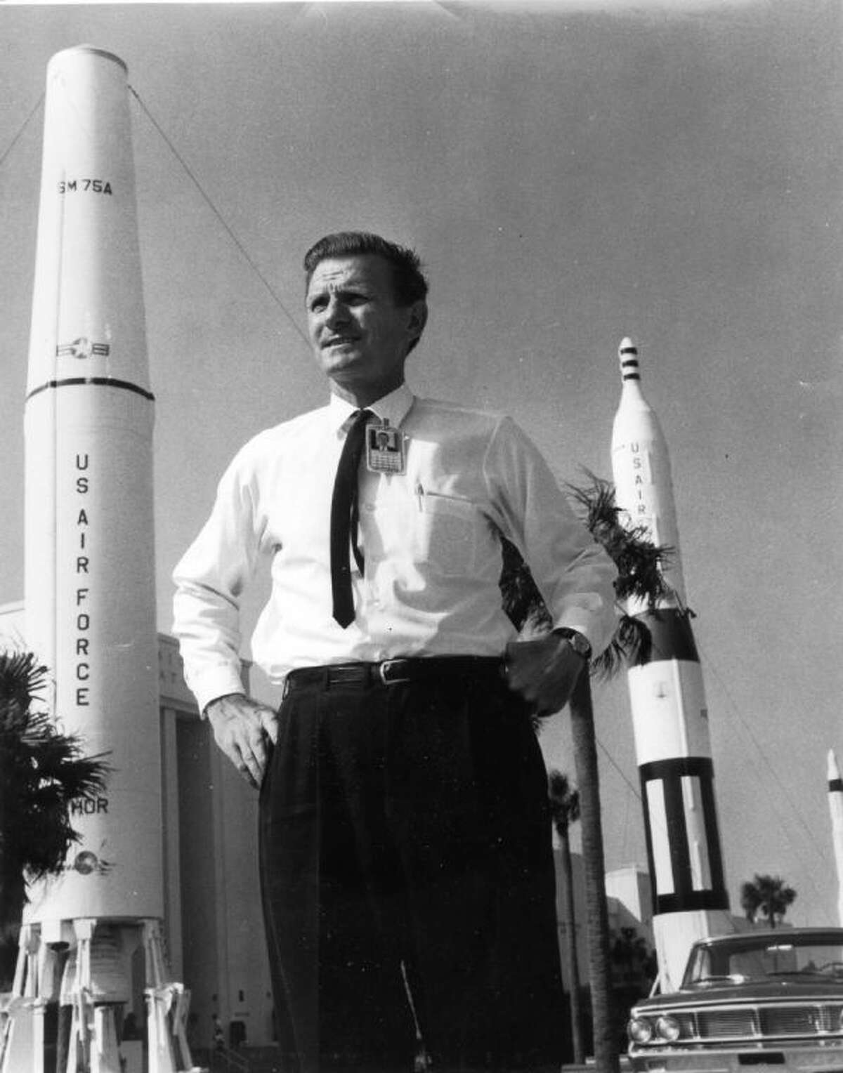 John Stout circa 1964 at Cape Canaveral During Gemini Program.