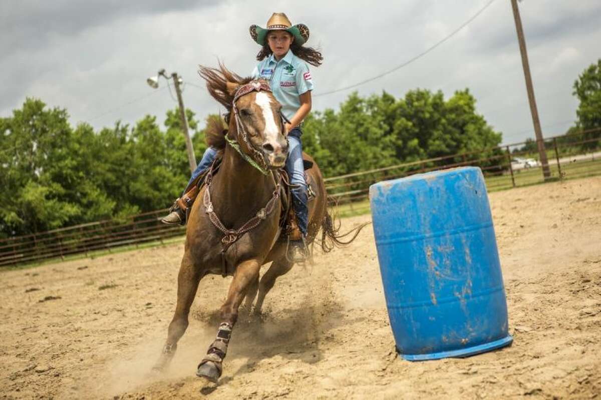 Racing Dreams Huffman girl competes as nationallyranked barrel racer