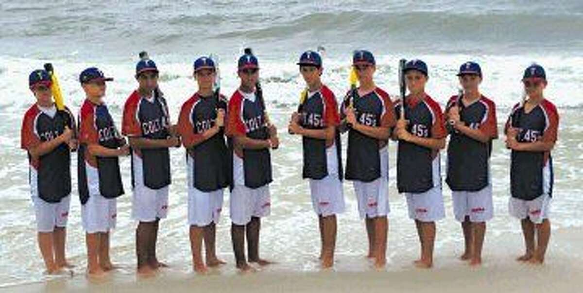 The Texas Colt .45s stormed the beaches of Gulf Shores, Al., recently to win the Gulf Coast Summer Games crown for the 13-and-under USSSA division. With pitchers like Kolton Fowler of Deer Park holding opponents to an average of three runs per game, the team went 8-1.