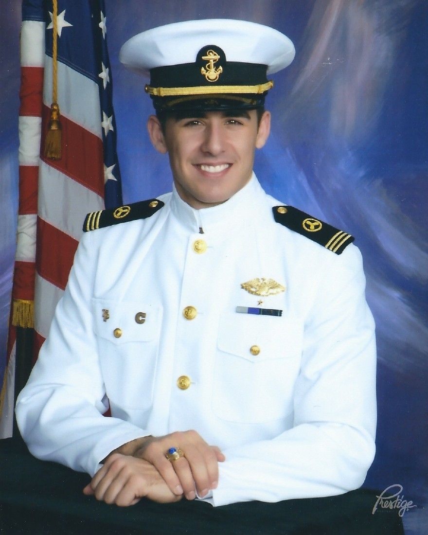 Smith graduates from the Merchant Marine Academy