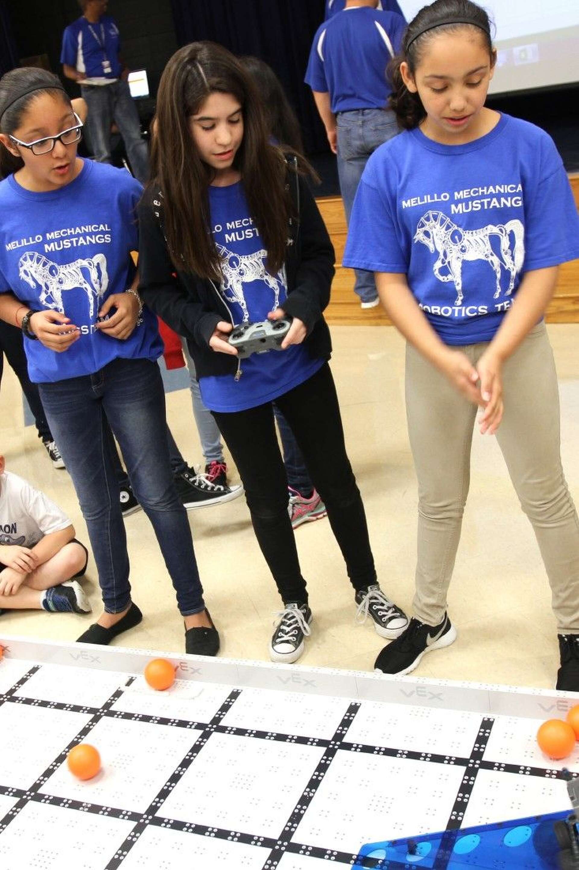 Melillo students compete in VEX IQ Robotics Challenge