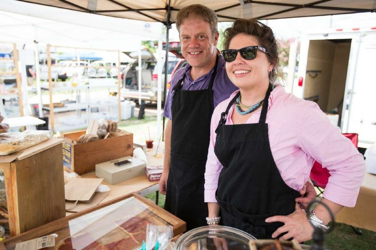 Jane Wild and John Blankemeyer, owners of the Jane and John Dough Bakery, set to open this fall in Tomball, have a strong following at the Tomball Farmers Market every Saturday. Blankemeyer’s traditional methods, like the Philadelphia style pretzel, combine with Wild’s culinary innovation, inspired from her hometown of Portland, Oregon.