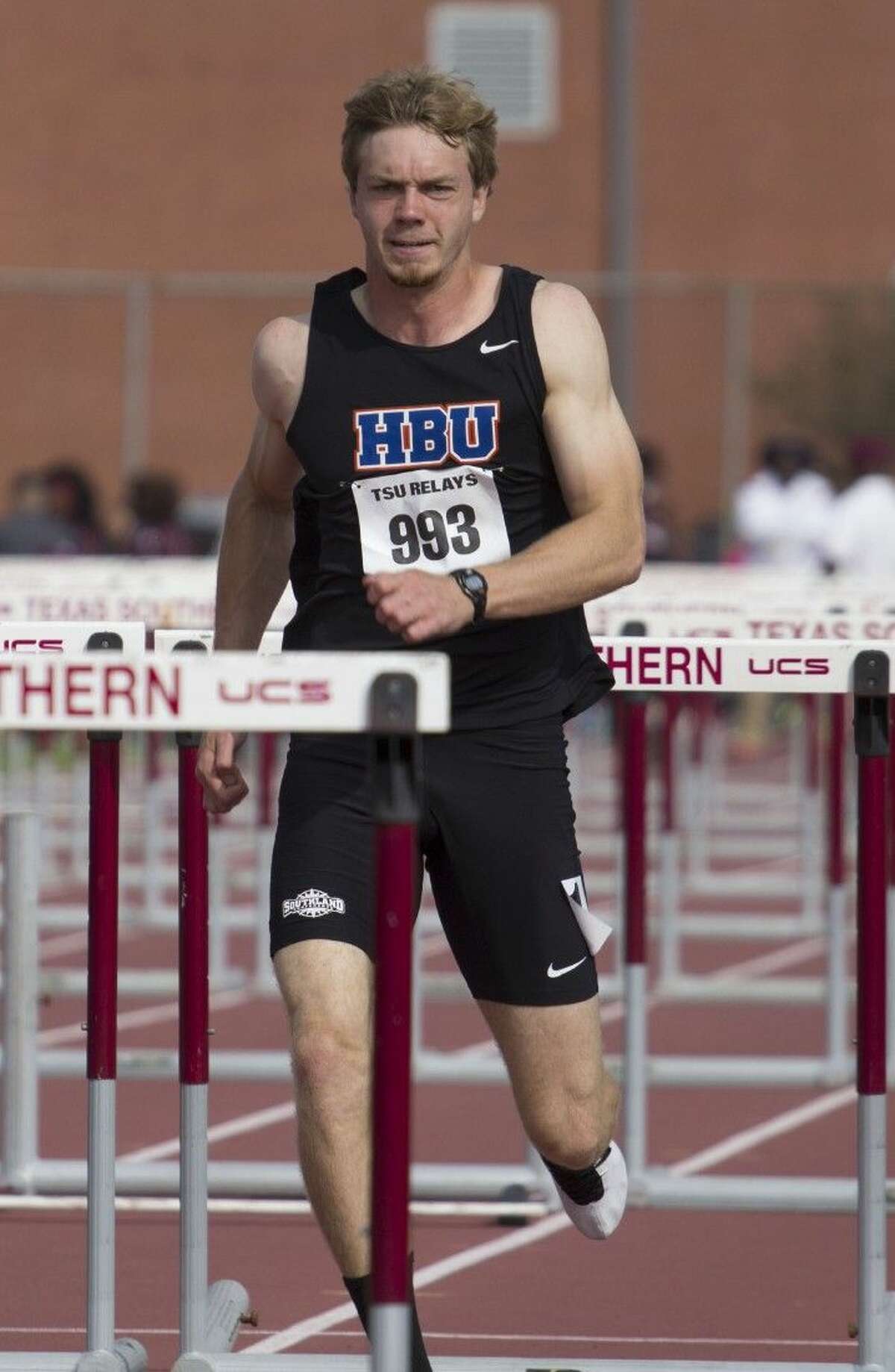 HBU Track and Field’s Fick sets three PRs on strong opening day