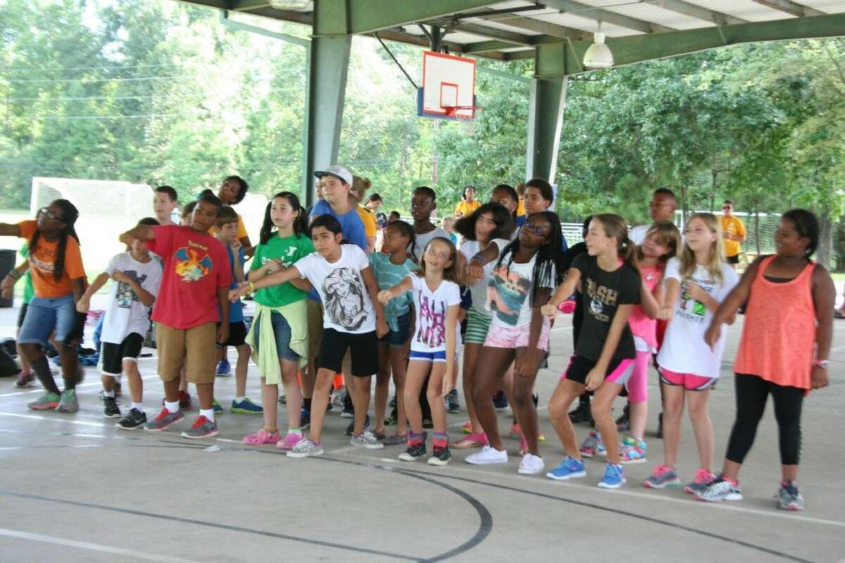 Lake Houston Family YMCA thanks major donors through summer camp skits