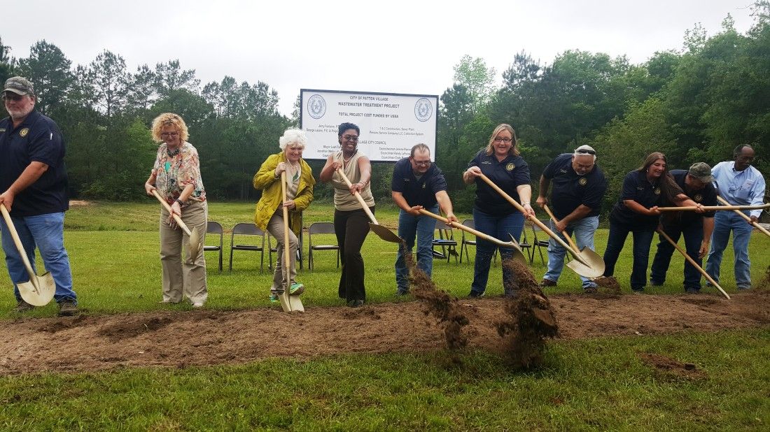 Patton Village breaks ground on new wastewater treatment plant