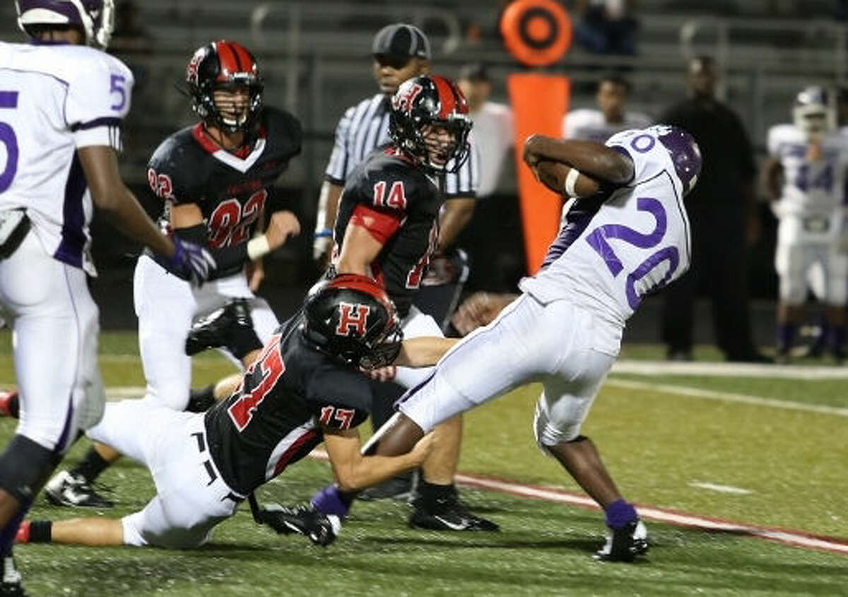 FOOTBALL: Huffman routs Houston Wheatley 57-21