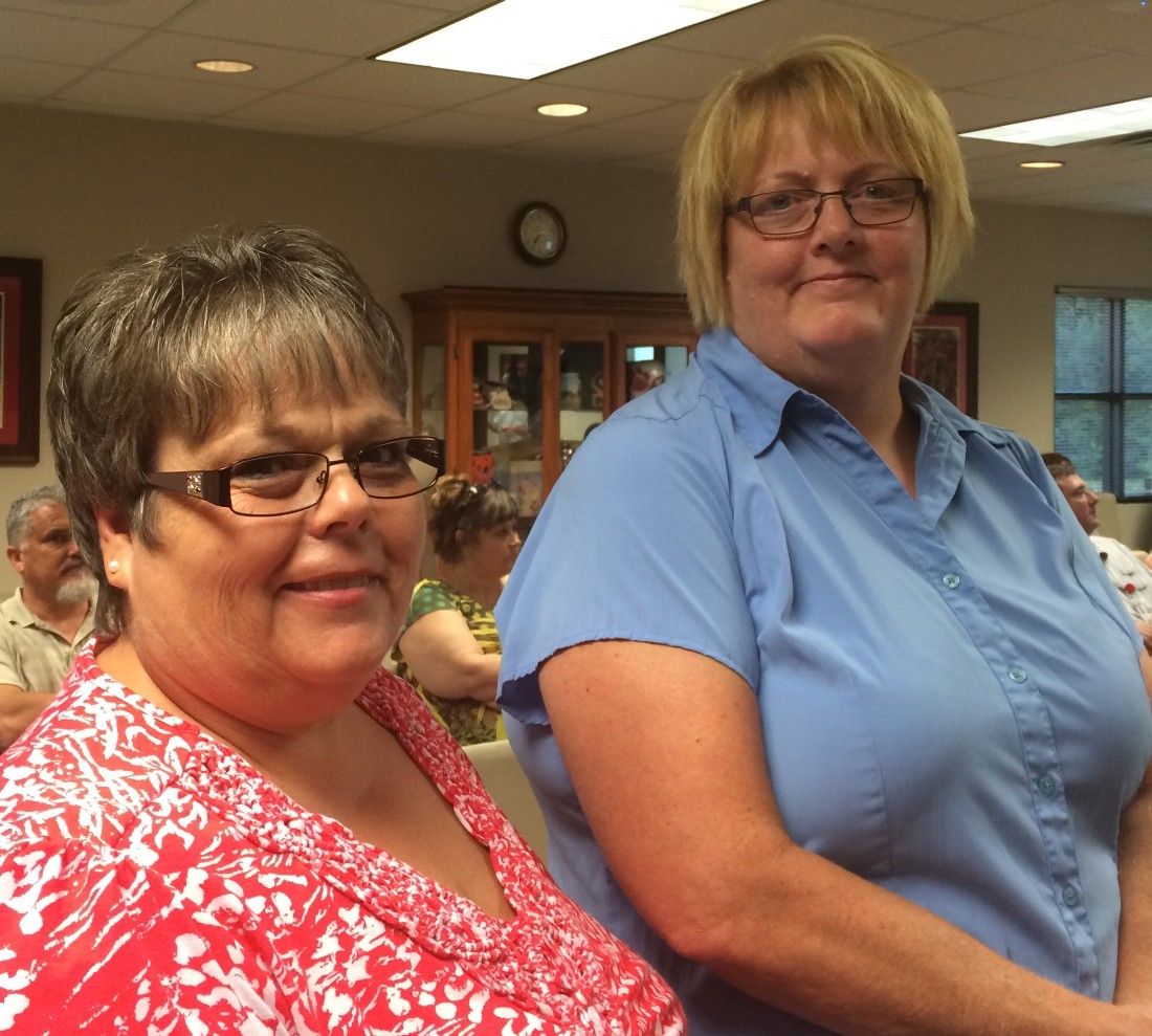 Splendora ISD recognizes two business department employees