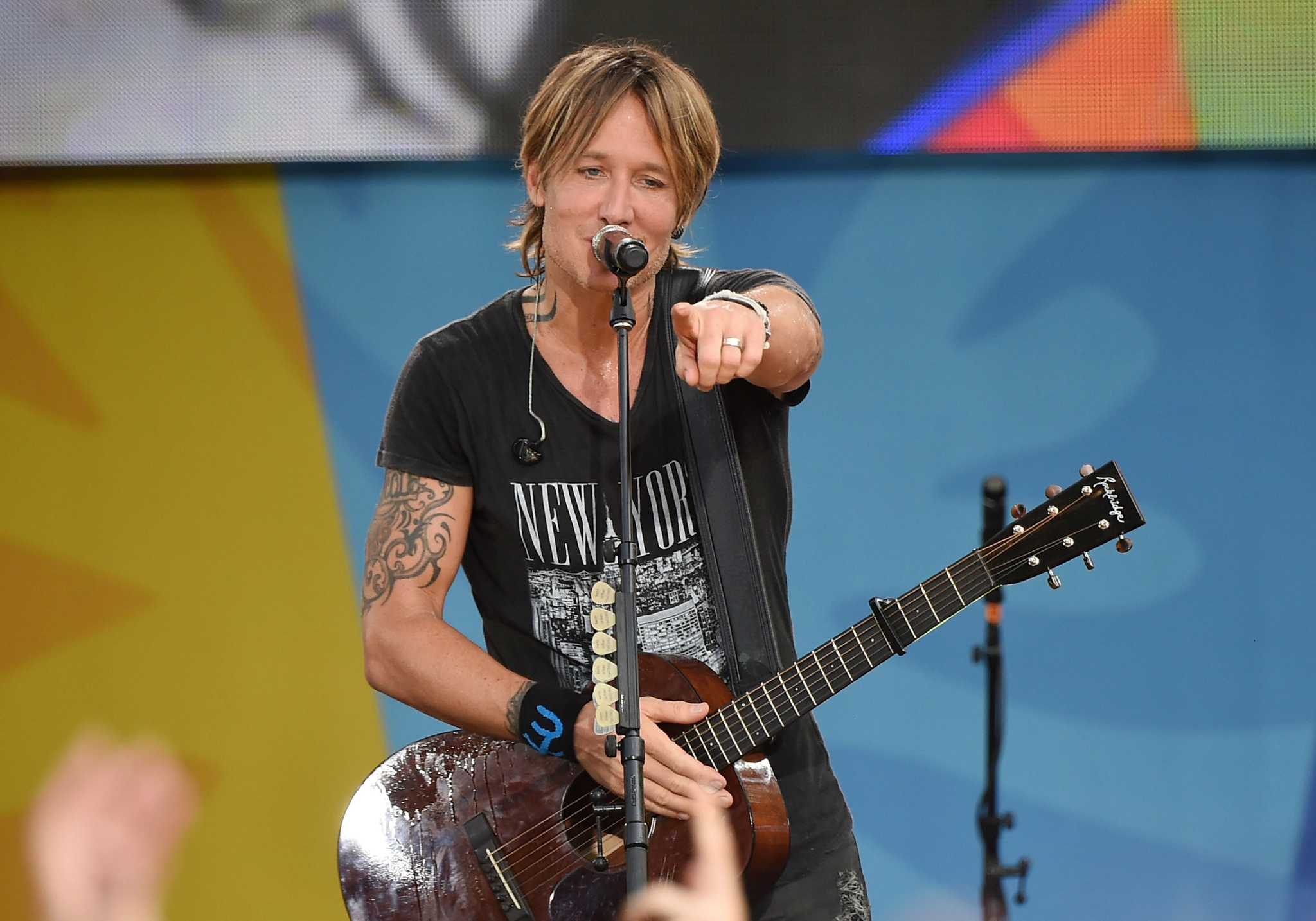 Keith Urban not content with the status quo.