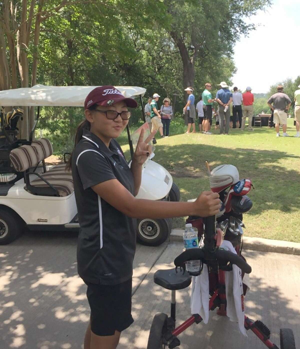 Cy-Fair High School freshman golfer Grace Ni tied for seventh place in the state after shooting a 148 at the UIL Golf State Tournament April 25-26 at Legacy Hills Golf Course in Georgetown.