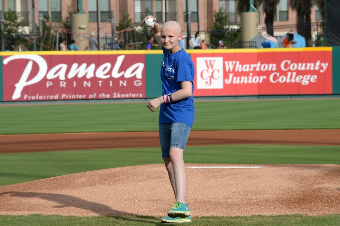 Skeeters support local MakeAWish foundation, extend winning streak