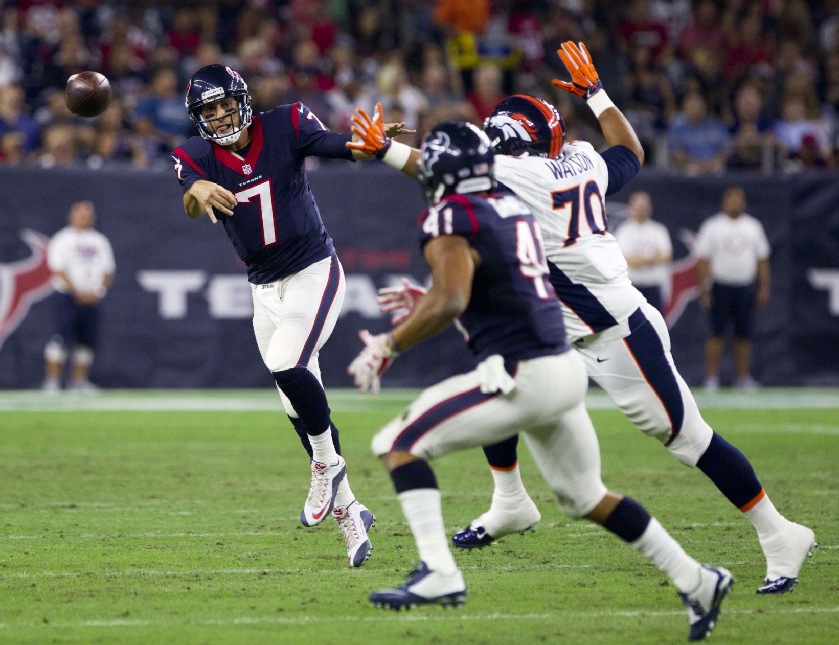 TEXANS: Brian Hoyer Tabbed As Starting Quarterback