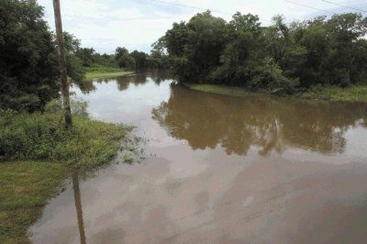 Armand Bayou water levels approached historic levels