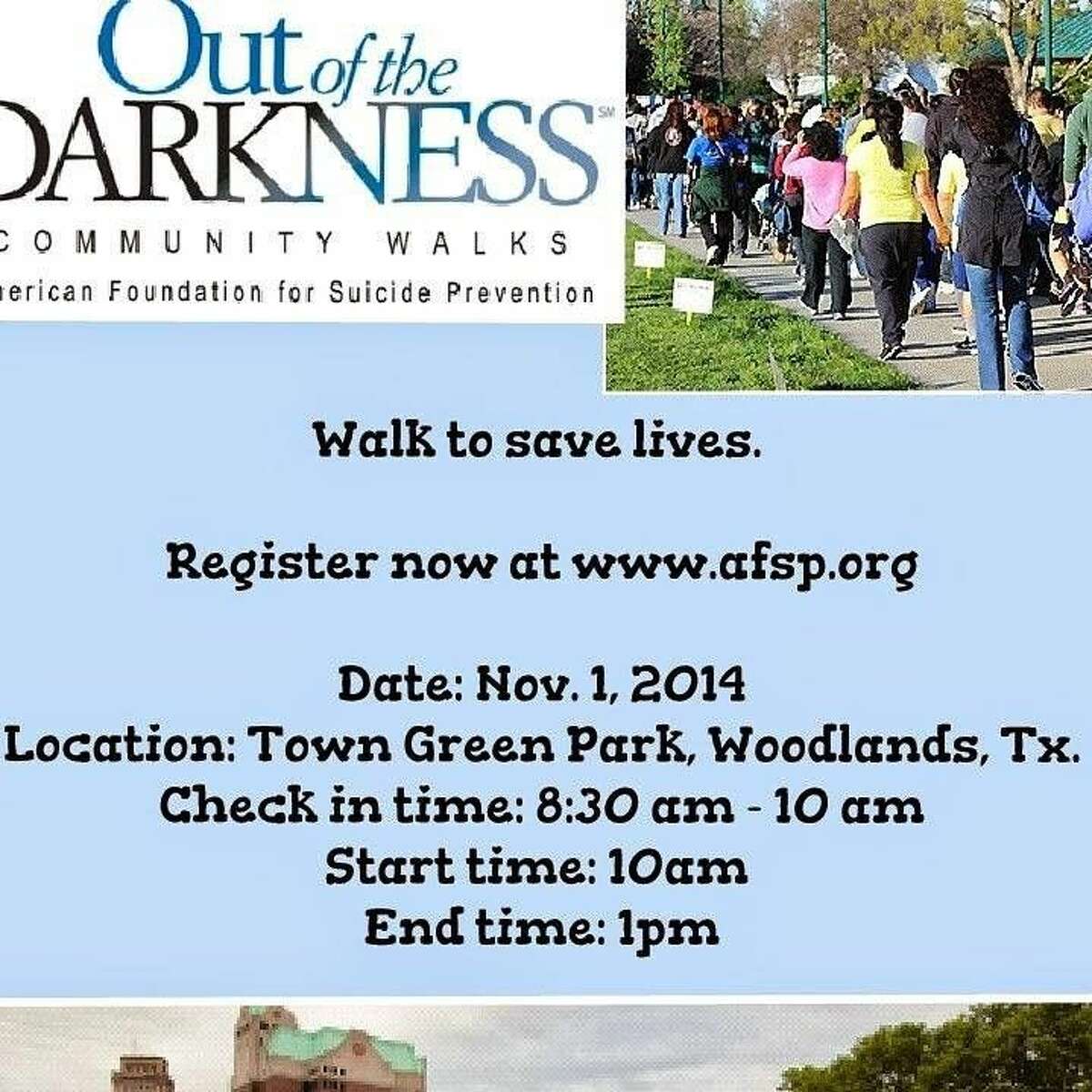 Walkers take to the streets to prevent suicide