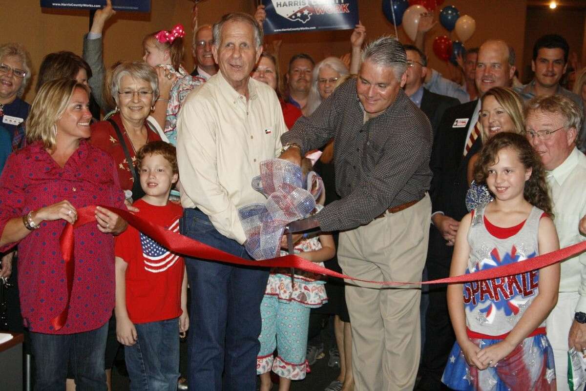 With red, white and blue balloons spread throughout the room, the Harris County Republican Party celebrated the grand opening of their first Kingwood Satellite Headquarters on Oct. 1, 2014.