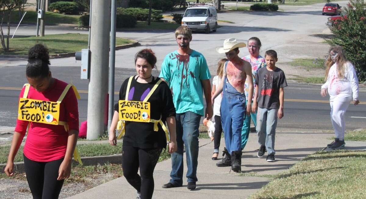 Undead invade Coldspring for city's first Zombie Walk