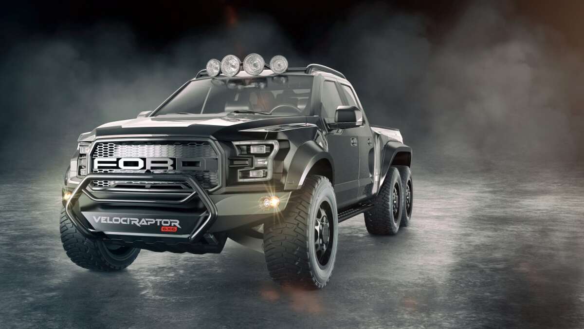 Hennessey Performance is offering a VelociRaptor 6x6 (yes, that's six wheels) concept vehicle of the 2017 Raptor 4-door truck, starting at $295,000.