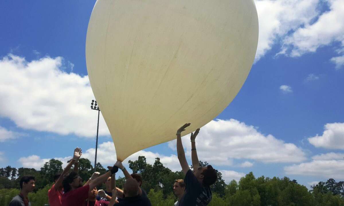 Spartans in Space: PHS students launch paper plane from near-space