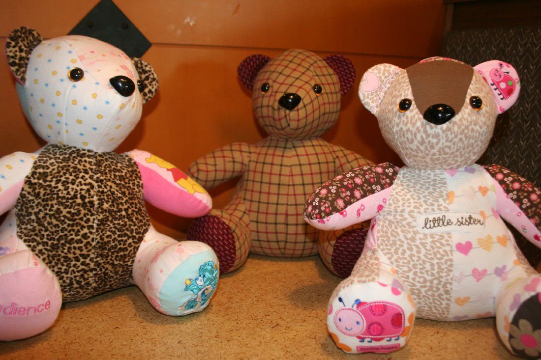 Crosby resident creates Memory Bears featuring loved ones clothing