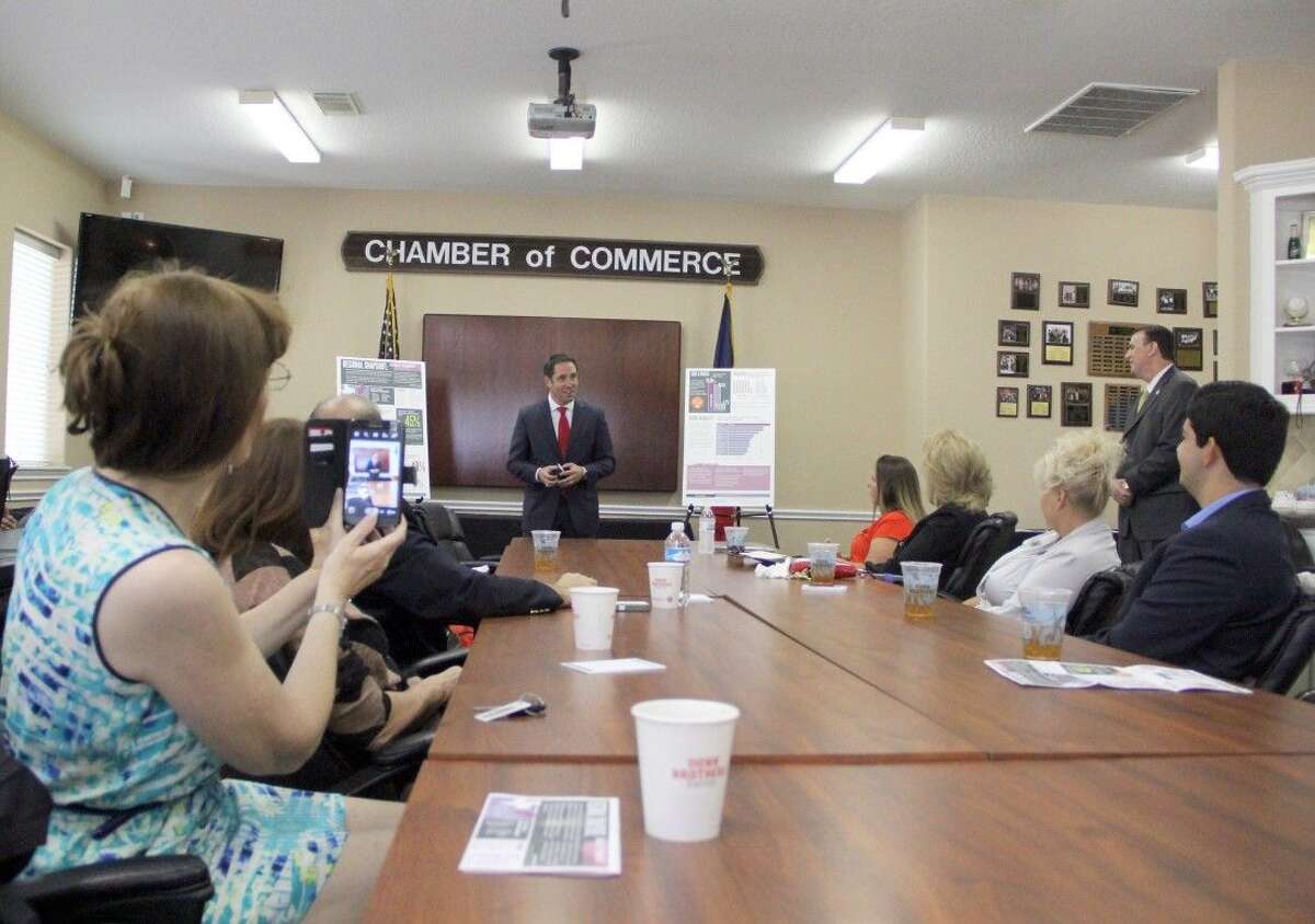 Texas Comptroller stops by Friendswood on “Good for Texas Tour”