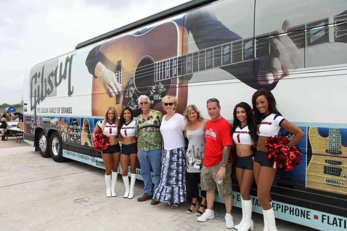 Visitors will get the rare chance get on board a larger than life Gibson Tour Bus, luxury transport of celebrities and rock stars alike.