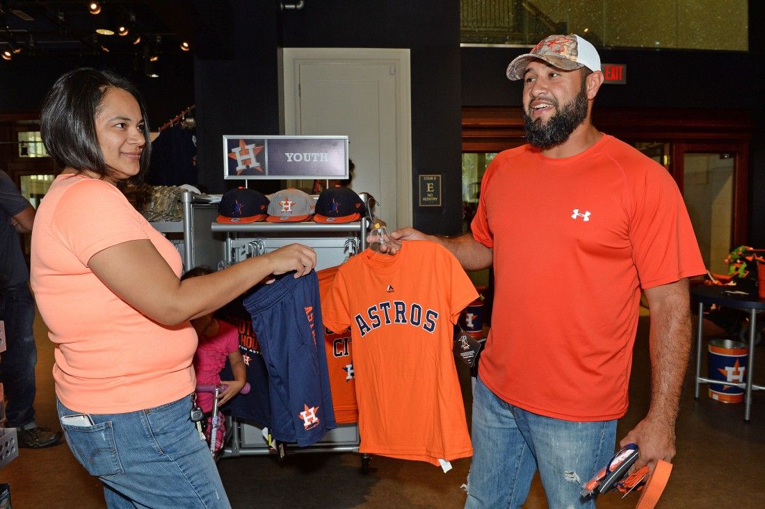 Astros fans snatch up playoff gear; postseason tickets on sale at noon