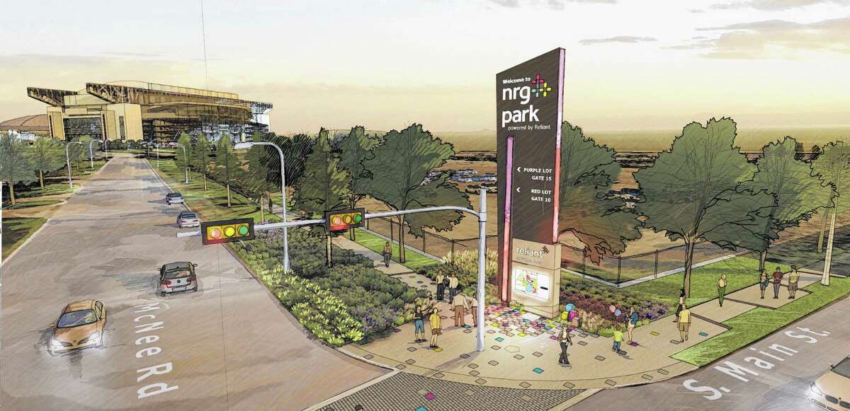 The Stadium Redevelopment Authority plans to beautify the area around NRG Park in anticipation of the Super Bowl.