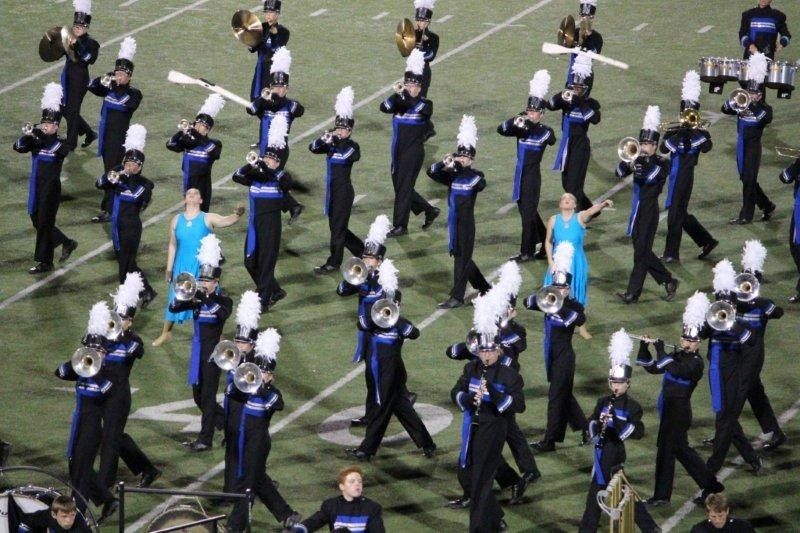 Mighty Mustang Band attends Texas Marching Classic