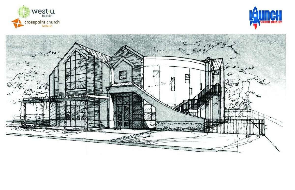 This is an artists rendering of the proposed Youth Center that is under consideration, but according to the pastor, is far from ready for approval and must still be voted on by the congregation when the proposal is ready.