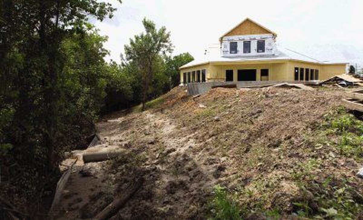 Wild Thing restaurant construction underway at FM 1488 and I45