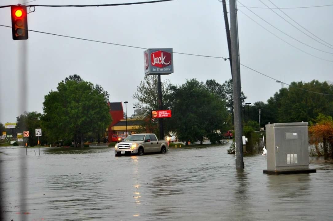 Storm system causes major flooding in Liberty County