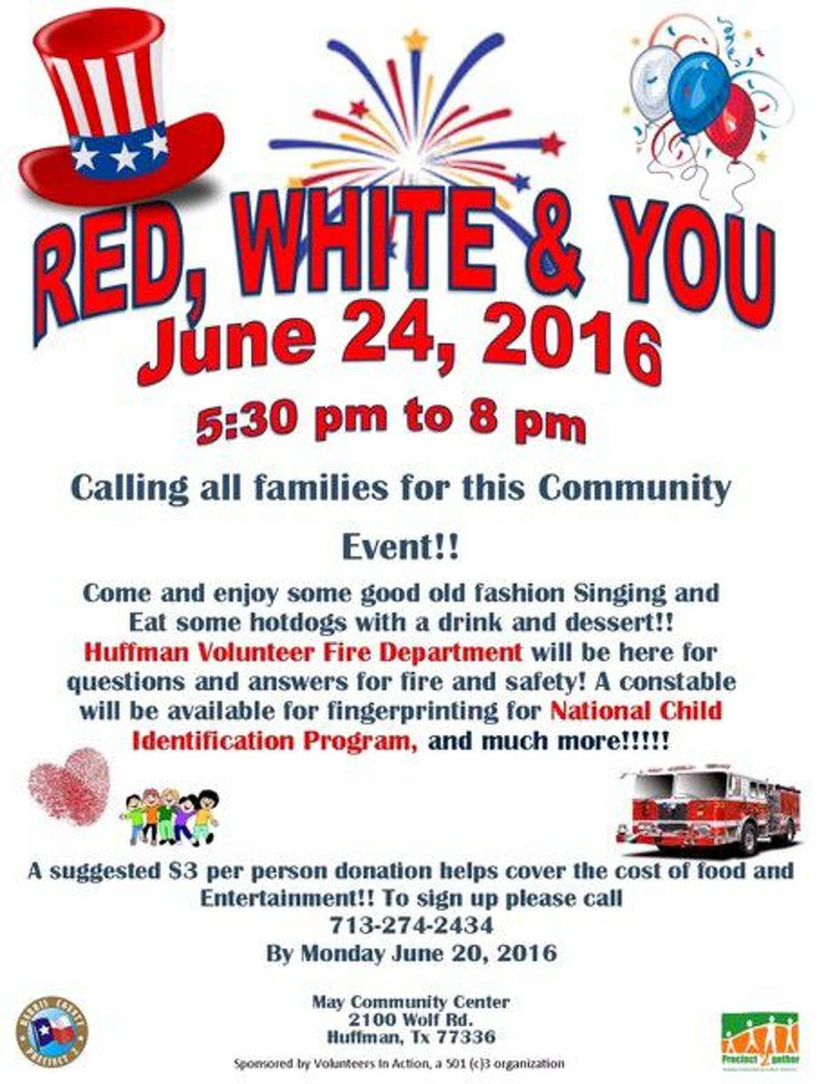Red, White and You event to offer tunes, food, family fun