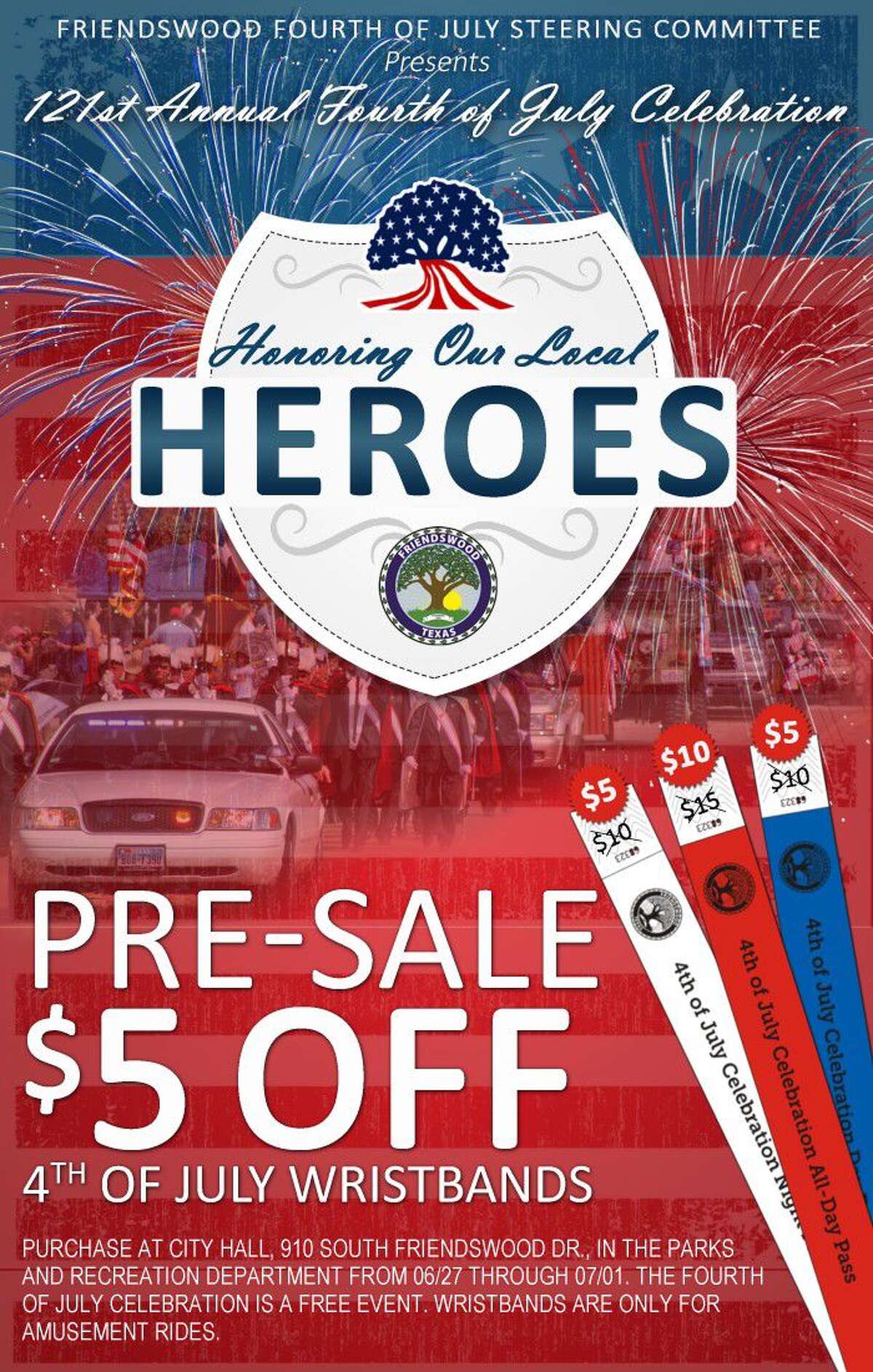 Save time and money on July 4th Carnival Ride Wristbands