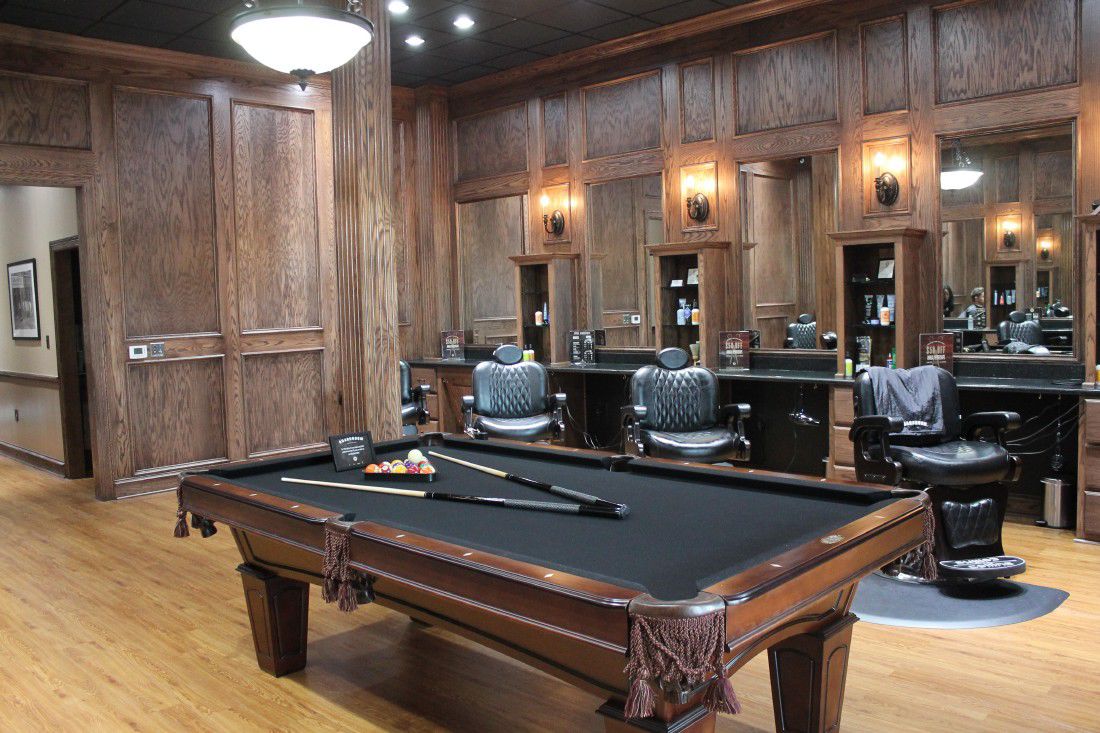 Upscale mens salon makes a new home at Vintage Park