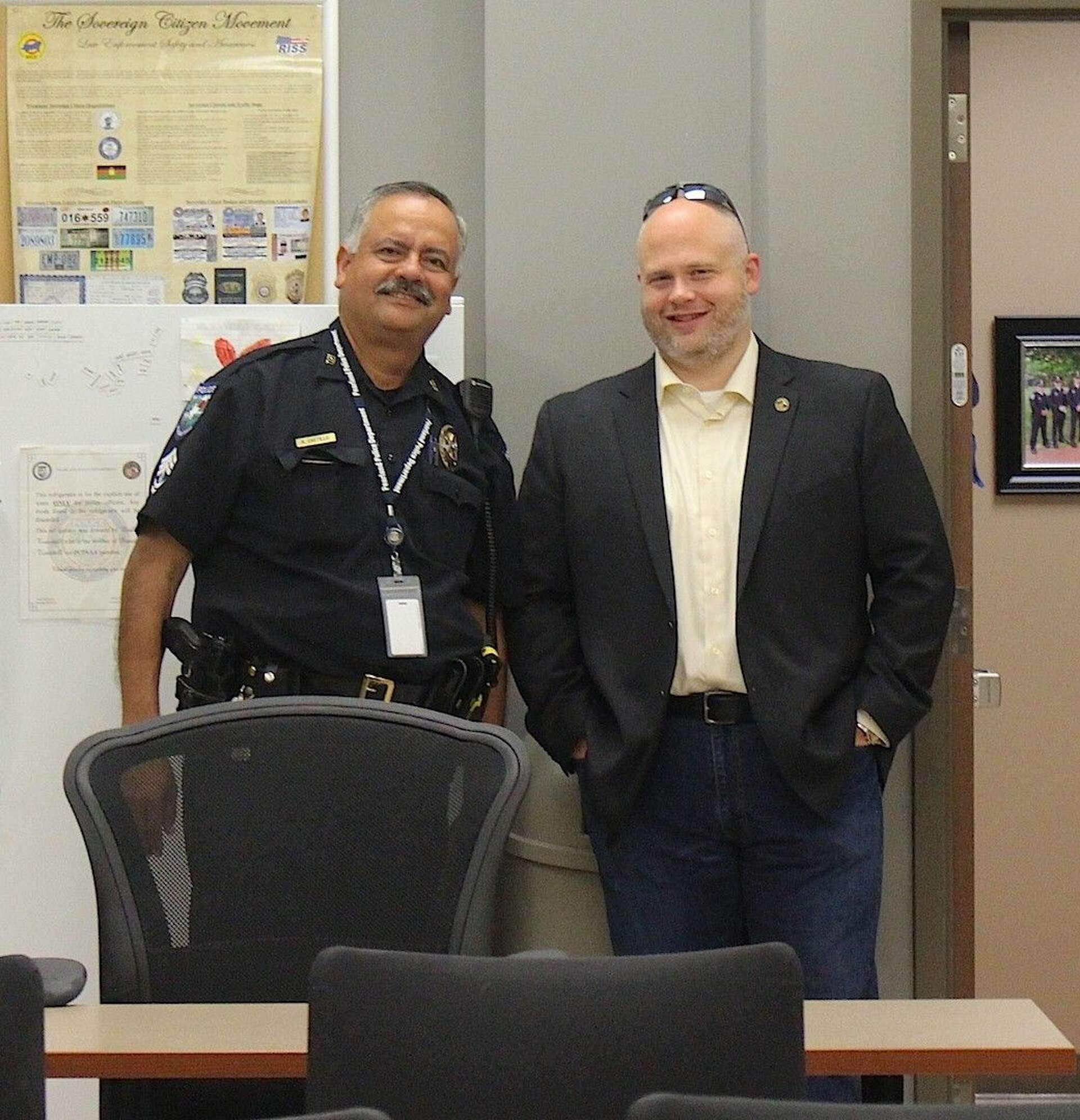 Pearland PD swears in new officers