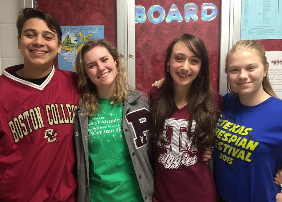Four Pearland High students qualify for National Thespian Festival